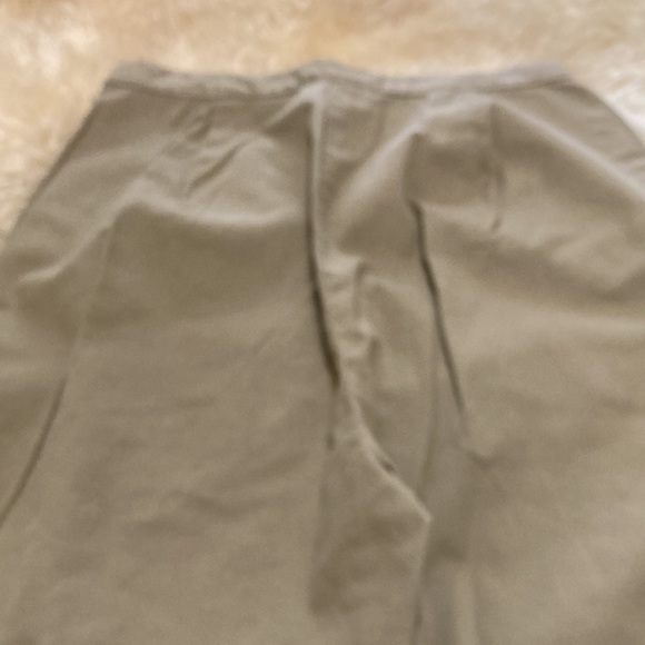 Liz sport khaki flat front pants size 8 - Picture 6 of 9